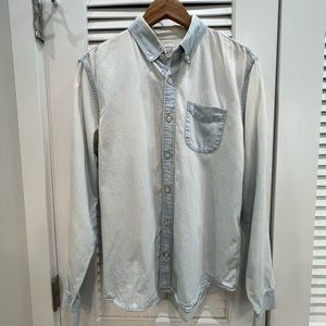 Gap Faded Chambray Button Down